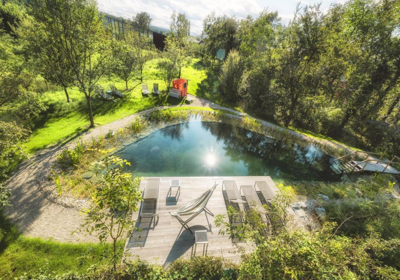 Gartenlofts Auf Gut Guntrams Schwarzau am Steinfelde Buitenkant foto